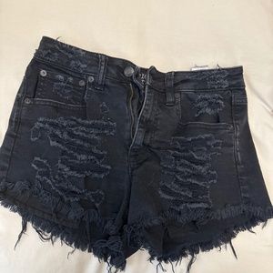 American eagle denim shorts